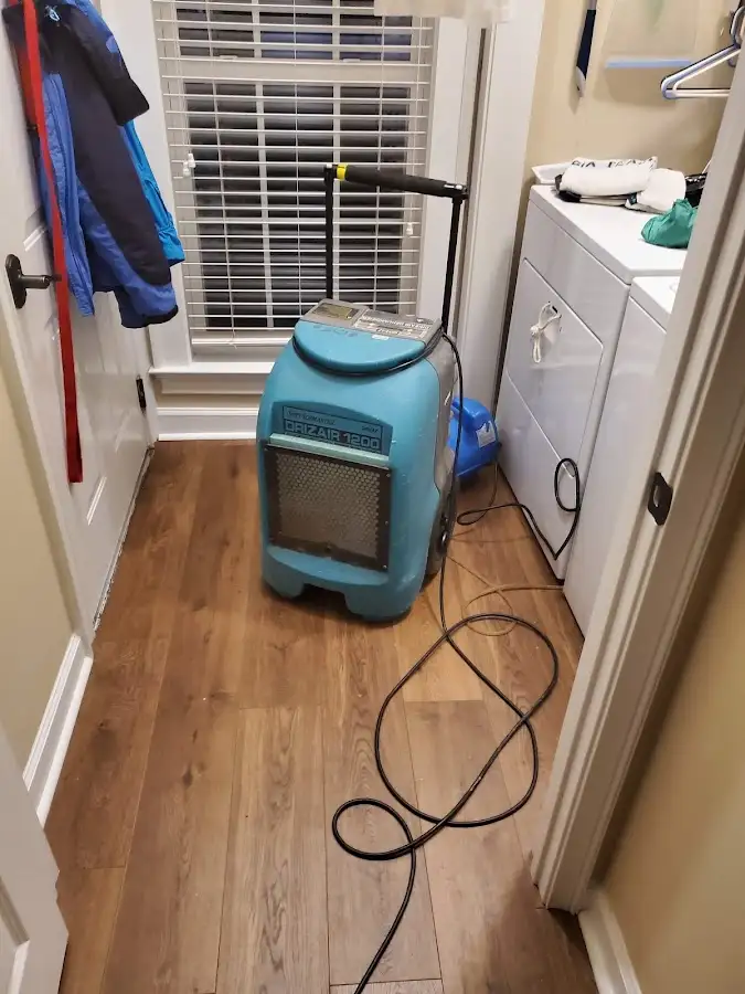 Commercial dehumidifier deployed for Flood Damage Cleanup in Milledgeville